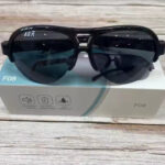 F08 cross-border new smart glasses F07 sunglasses touch black technology can talk to listen to music headphones audio glasses